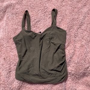 NWOT Express One Eleven ruched top